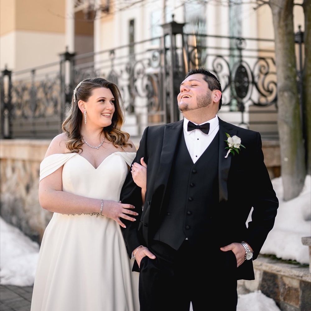 Stella York wedding gown